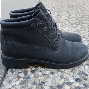 Timberland 9.5 Black Boots